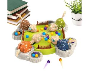 Hungry Dinosaur Toy - Hand Eye Coordination Learning Game, Dinosaur Bean Eating Multiplayer System, Interactive Skill Development Toy, Colorful Family Friendly Design | Use For Home Party Family Gathe