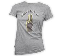 Hungry District 12 Womans T-Shirt [Sports Grey Medium]