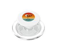 Hungry Dude Eats Fried Chicken Funny I Love Eating Chicken PopSockets PopGrip for MagSafe