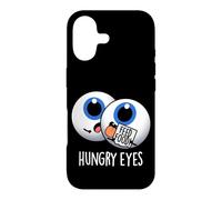 Hungry Eyes Funny Anatomy Pun Case for iPhone 17