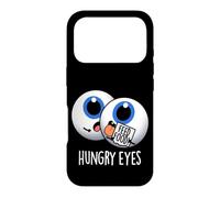 Hungry Eyes Funny Anatomy Pun Case for iPhone 17 Pro