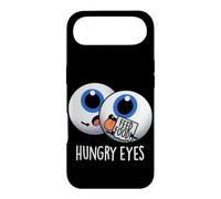Hungry Eyes Funny Anatomy Pun Case for iPhone Air
