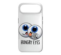 Hungry Eyes Funny Anatomy Pun Case for iPhone Air
