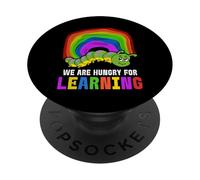 Hungry for Learning Students Teacher PopSockets Adhesive PopGrip
