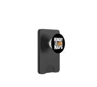 Hungry For More Naps Funny Sloth Sleep Vibes PopSockets PopWallet for MagSafe