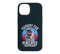 Hungry For Pixelated Adventures Retro Arcade Gaming Case for iPhone 14