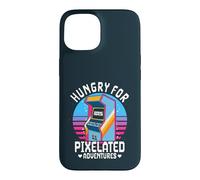 Hungry For Pixelated Adventures Retro Arcade Gaming Case for iPhone 15