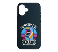 Hungry For Pixelated Adventures Retro Arcade Gaming Case for iPhone 16