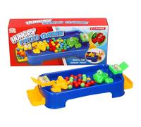 Hungry Frog Game, 2 Players Family Board Game for Ages 3+, Colourful Marble Collection Game