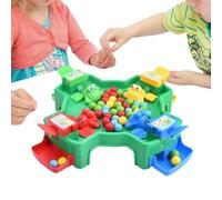 Hungry Frog Game - Quick Catch Toy, Reflex Training Set | Interactive Board Game with Tapping Frogs, Fine Motor Development Toy for Preschool Boys and Girls, Ideal Table top Play and Group Fun