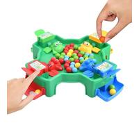 Hungry Frogs-Frog Eat Balls, Family Board Game Educational Frog Bean Eating Toy For Kids Age 3-10 | Fun Parent-Child Tabletop Game | Includes 1 Set + 30 Colored Beans