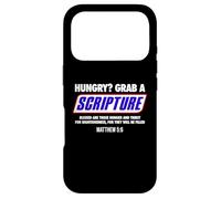 Hungry Grab a Scripture Blessed Are Those Who Hunger Gifts Case for iPhone 17 Pro