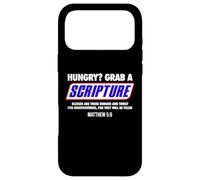 Hungry Grab a Scripture Blessed Are Those Who Hunger Gifts Case for iPhone 17 Pro Max
