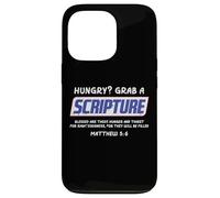 Hungry Grab A Scripture Funny Christian God Jesus Men Women Case for iPhone 13 Pro