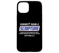 Hungry Grab A Scripture Funny Christian God Jesus Men Women Case for iPhone 15 Plus