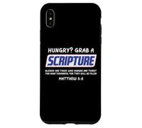 Hungry Grab A Scripture Funny Christian God Jesus Men Women Case for iPhone XS Max