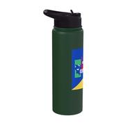 Hungry Hippos Eat Eat RPT Stainless Steel Insulated Water Bottle