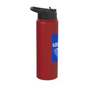 Hungry Hippos Lost Marbles Stainless Steel Insulated Water Bottle