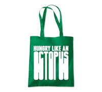 Hungry Like an Octopus Tote Shopping Bag 10 Litres Capacity 42 x 38cm