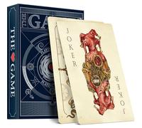HUNGRY MINDS The Game Playing Cards Themed - Deck of 54 Professional Poker Cards - Collectible Standard Deck - Vintage Card Game