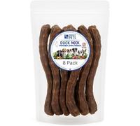 Hungry Pets Duck Necks 8 Pack - Natural Dog Treats Chews, Grain Free, High Protein