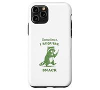 Hungry Raccoon Sometimes I Require Snack Vintage Graphic Fun Case for iPhone 11 Pro
