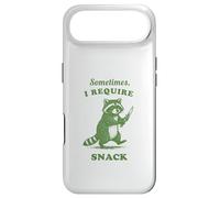 Hungry Raccoon Sometimes I Require Snack Vintage Graphic Fun Case for iPhone Air