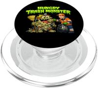 Hungry Trash Monster PopSockets PopGrip for MagSafe