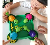 Hungry Turtle Game - ABS Material Jumping Feeding Action Reflex Challenge Hungrry Turtlee Board Gamee | Hungry Turtle Feeding Game For Preschool Kids Family Party Tabletop Entertainment