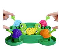 Hungry Turtle Game - Style Game, Toddler Board | 2-4 Player Feeding Toy, Educational Preschool for Kids, Tortoise Eating Peas Board and Fun Interactive Competition