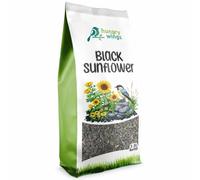 Hungry Wings Wild Bird Food 2.5L Refill Bag (Black Sunflower)