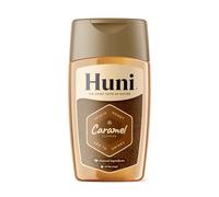 Huni Natural Coffee Syrup | Caramel 200ml - Acacia Honey Based Natural Coffee Syrup - 40 Servings - For Coffees, Hot Chocolate, Protein Shakes, Smoothies, Milkshakes, Yogurt, Breakfast Bowls & More