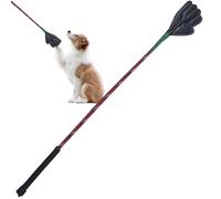 HunicandIU Dog training stick, target stick, dog training, portable flirting bar for small dogs, multifunctional pet supplies, training stick with ergonomic handle for pet keeping in the
