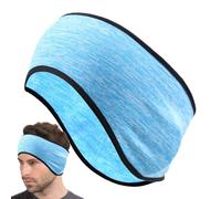 HunicandIU Ear Warmer Headband for Women, Ear Warmer Headband, Soft Fleece Earmuffs, Women's Ear Warmers, Moisture-Wicking Sweatband, Stretchy Running Equipment, Cold Weather Headband
