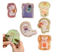 HunicandIU Pocket Hand Heater, Portable Hot Hand Heater - Portable Pocket Heating Pad, Hand Warmer for Men and Women, 6 Different Cartoon Designs, Portable Pocket Heater for Travel