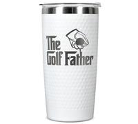 HUNIGIFT Golf Gifts for Dad - Fathers Day Golf Gifts for Men, Dad, Husband - Funny Golfer Gift - Golfer Ideas for Men, Golfers - Fathers Day Gift - 20 Oz Stainless Steel Tumbler