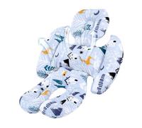 HUNJHYC Baby Head & Body Support | Body Support Cushion | - Extra Soft Car Seat Insert | Cushioned Pad Liner for Car Seat Stroller, Recycled Polyester Organic Cotton