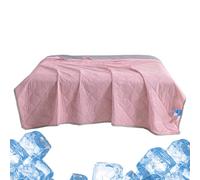 HUNJHYC Cooling Blanket | Cool Throw Blanket for Hot Sleepers,Double-Sided Bedding Throw for Night Sweats Home Couch Kids Bed Adults Summer Travel Sleeping Camping Apartment