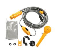 HUNJHYC Portable Shower for Camping - 12V Electric Camp Shower Pump | Handheld Camping Showers Gear, Car Accessories