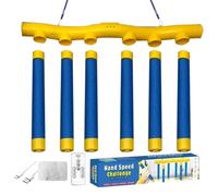 HUNJHYC Reflex Challenge Game | Interactive Reaction Training Toy For Kids And Adults | Catching Sticks Hand Eye Coordination Game With 3 Speed Levels | Fun Educational Activity For And Agility