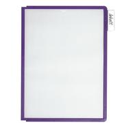 Durable Sherpa Replacement Display Panels, 5 Pack, A4 Violet Blue