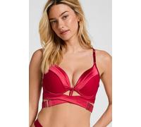 Hunkemöller Colette Padded Underwired Longline Push-Up Bra Pink 36B