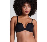 Hunkemöller Deep-V Padded Underwired Push-Up Bra Black 32A