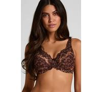 Hunkemöller Diva Non-Padded Underwired Bra Brown 40DD