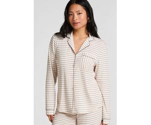 Hunkemöller Essential Jersey Long-Sleeved Jacket White XS