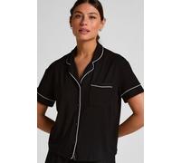 Hunkemöller Essential Jersey Short-Sleeved Jacket Black XS
