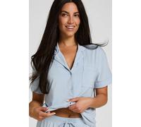 Hunkemöller Essential Jersey Short-Sleeved Jacket Blue L