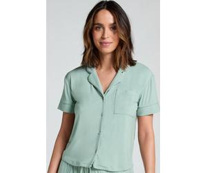 Hunkemöller Essential Jersey Short-Sleeved Jacket Green XL
