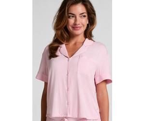 Hunkemöller Essential Jersey Short-Sleeved Jacket Pink M
