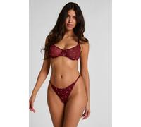 Hunkemöller Frida Highleg Thong Red S